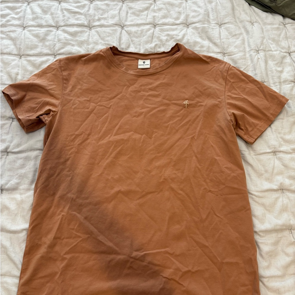 BUNDLE OR SINGLES. Men's Brown and Green  T-Shirt